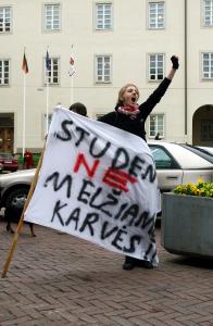 studentu protestas